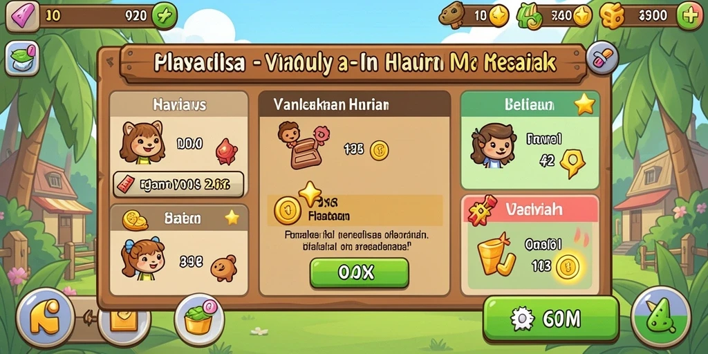 Tampilan antarmuka yang intuitif dan menarik.