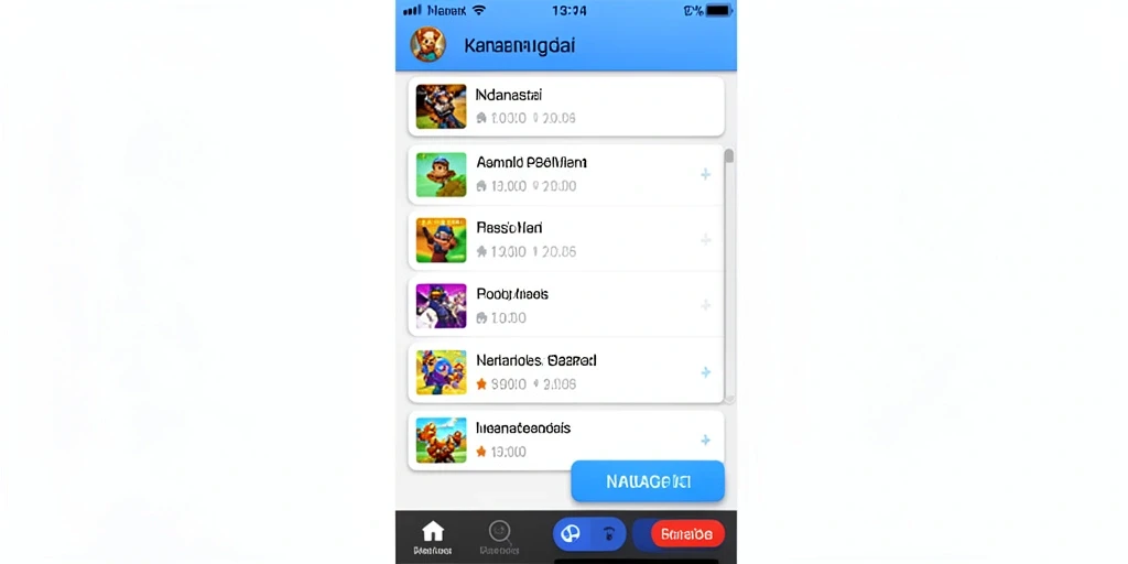 Screenshot pertama menunjukkan tampilan level yang memukau.